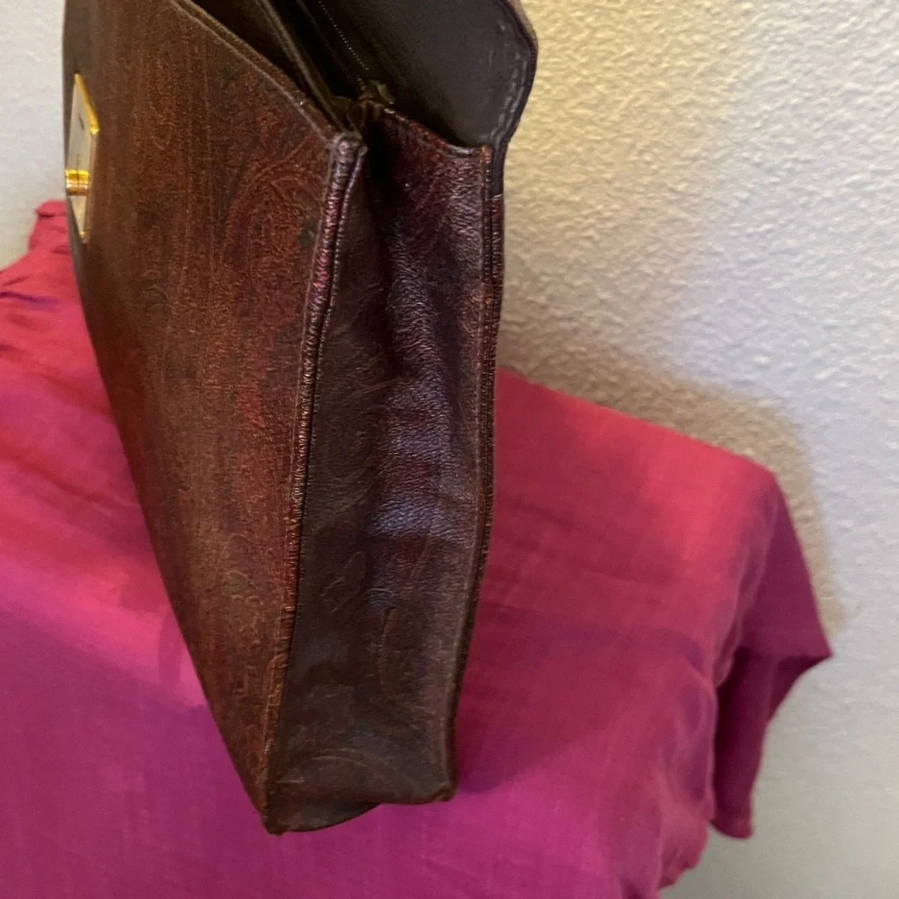 Etro Milano Briefcase rehab handle otherwise good
